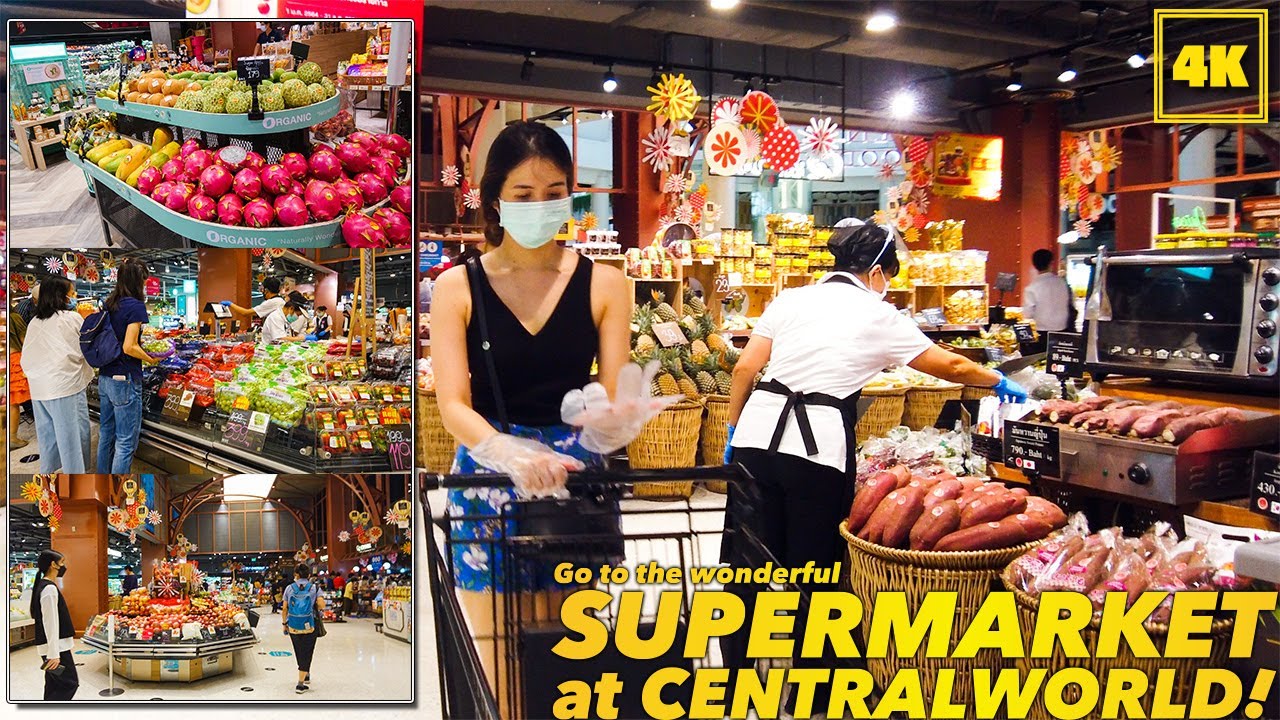 Go to the wonderful SUPERMARKET at CentralWorld!