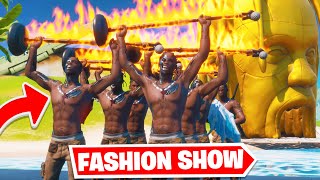 *TRAVIS SCOTT* Fortnite Fashion Show! FIRE Skin Competition! Best DRIP & COMBO WINS!