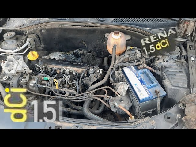 Manque de puissance et fumé noire sur une Renault moteur k9k 1.5 DCI 65ch  cilo 2 2009 ضعف قوة المحرك