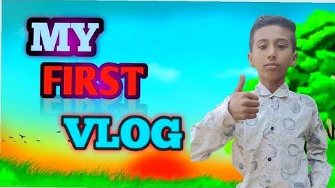 🙋😀 My first vlog