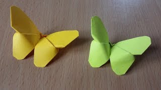 Origami butterflys With Postit Notes