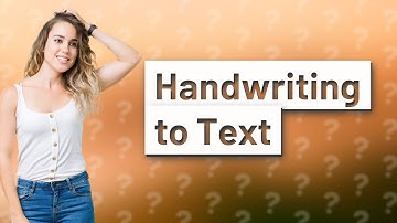 Can Remarkable turn handwriting into text?