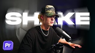How to Edit SMOOTH SHAKE EFFECT in Premiere Pro 2025 (FREE PRESET)