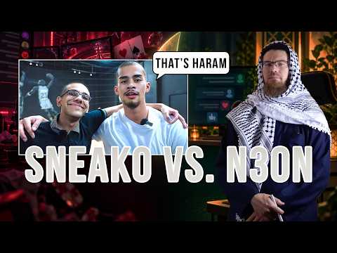 Sneako vs. N3on: Gambling & Warning against it