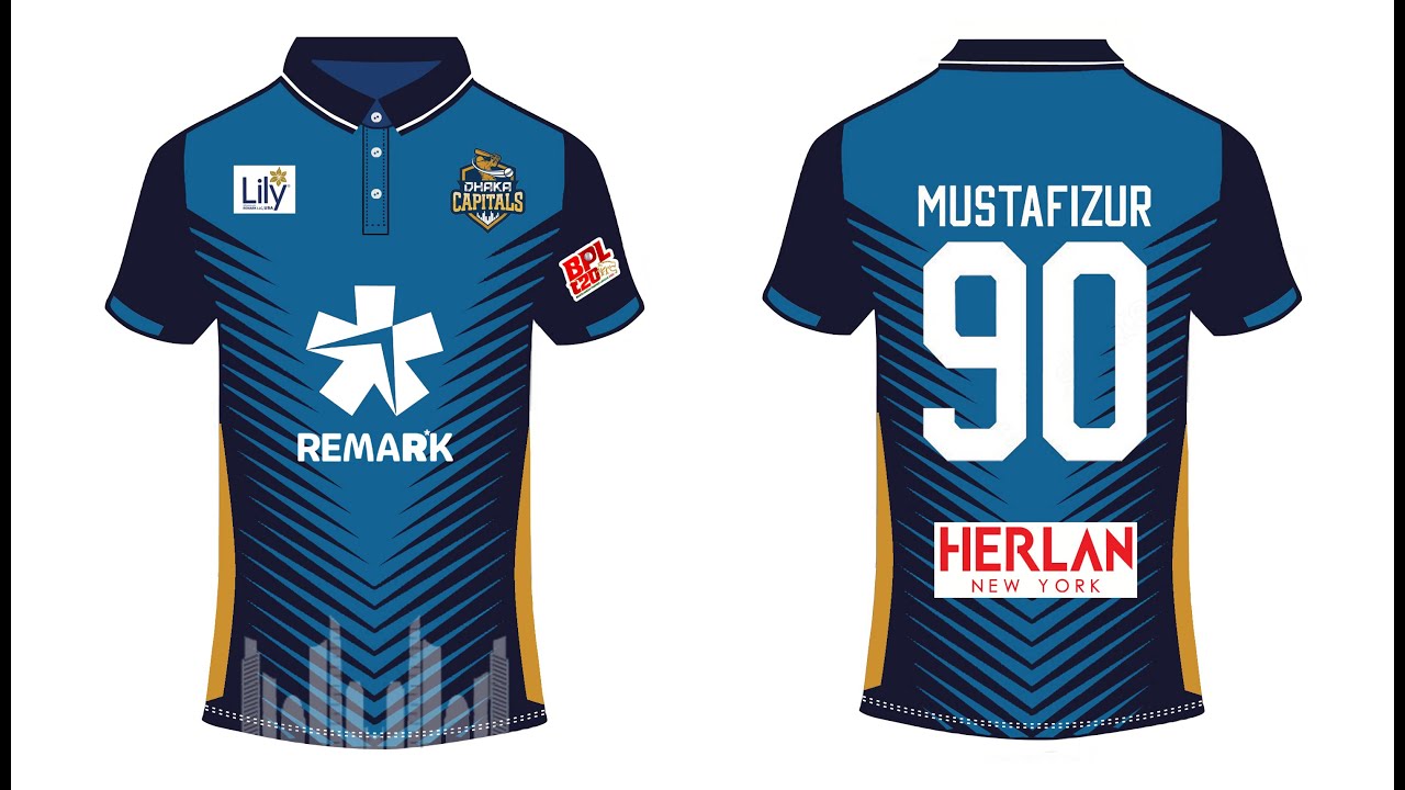Dhaka Capitals Official Jersey for BPL 2025