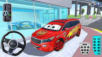 New Kia Lightning McQueen For Parking - 3d Driving Class android game || Car Game #gameplay #cargame