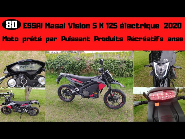 La Moto électrique vision 5KW Masai à petit prix !