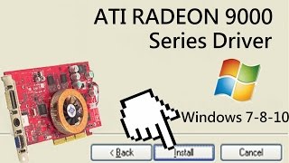 ATI Radeon 9250 Windows 8 step by step installation