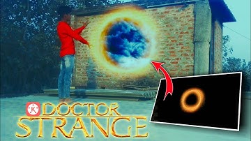 I created doctor strange Effect on KineMaster | Doctor Strange Portal Effect tutorial on Kinemaster