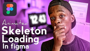 FIGMA TUTORIAL: Animated skeleton loading for UI Designs