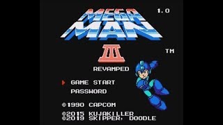 Mega Man 3 Revamped (NES) - Longplay