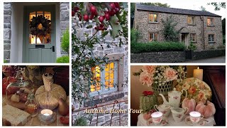 Cosy Autumn Home Tour by Lamp Light 