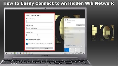 How to Connect Hidden Wi Fi Network on Windows 10