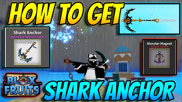 Blox Fruits Update 20 - How To Get The New Sword SHARK ANCHOR!!
