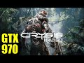 Crysis Remastered GTX 970 OC & Ryzen 5 3600 | 1080p Very High - High - Medium | FRAME-RATE TEST