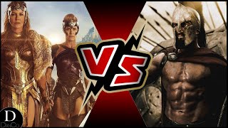 Amazons (DCEU) Vs Spartans (300) | BATTLE ARENA Amazons (DCEU) Vs Spartans (300) | BATTLE ARENA