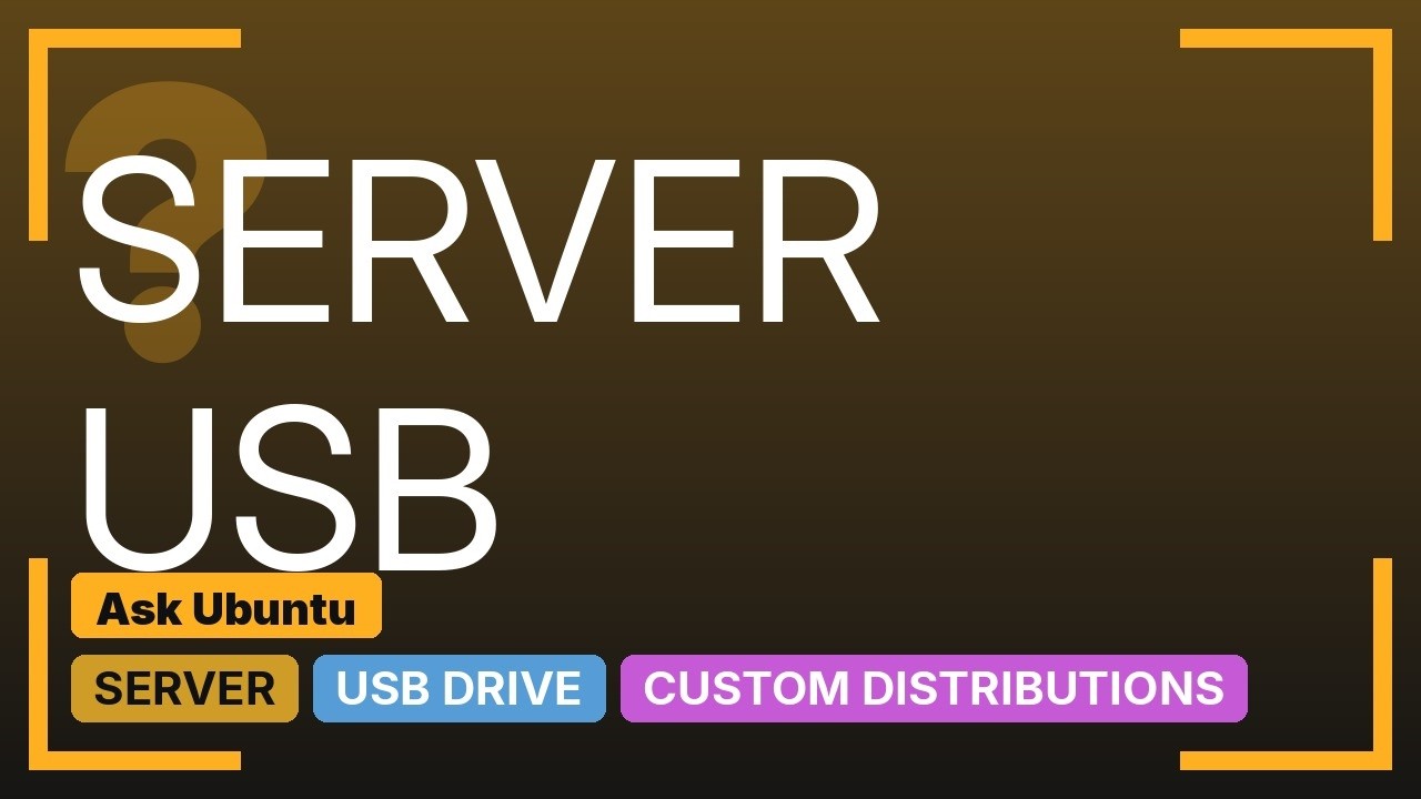 Custom Ubuntu Server Install - YouTube