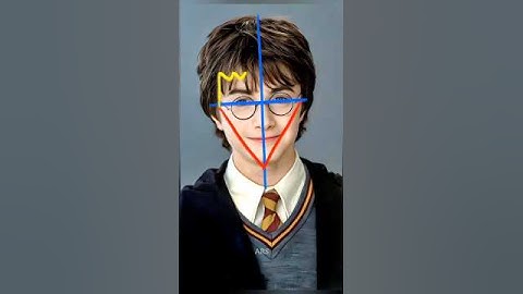 How to draw Harry Potter drawing💕#art #drawing #drawingtutorial #squidgame #harrypotter #shorts