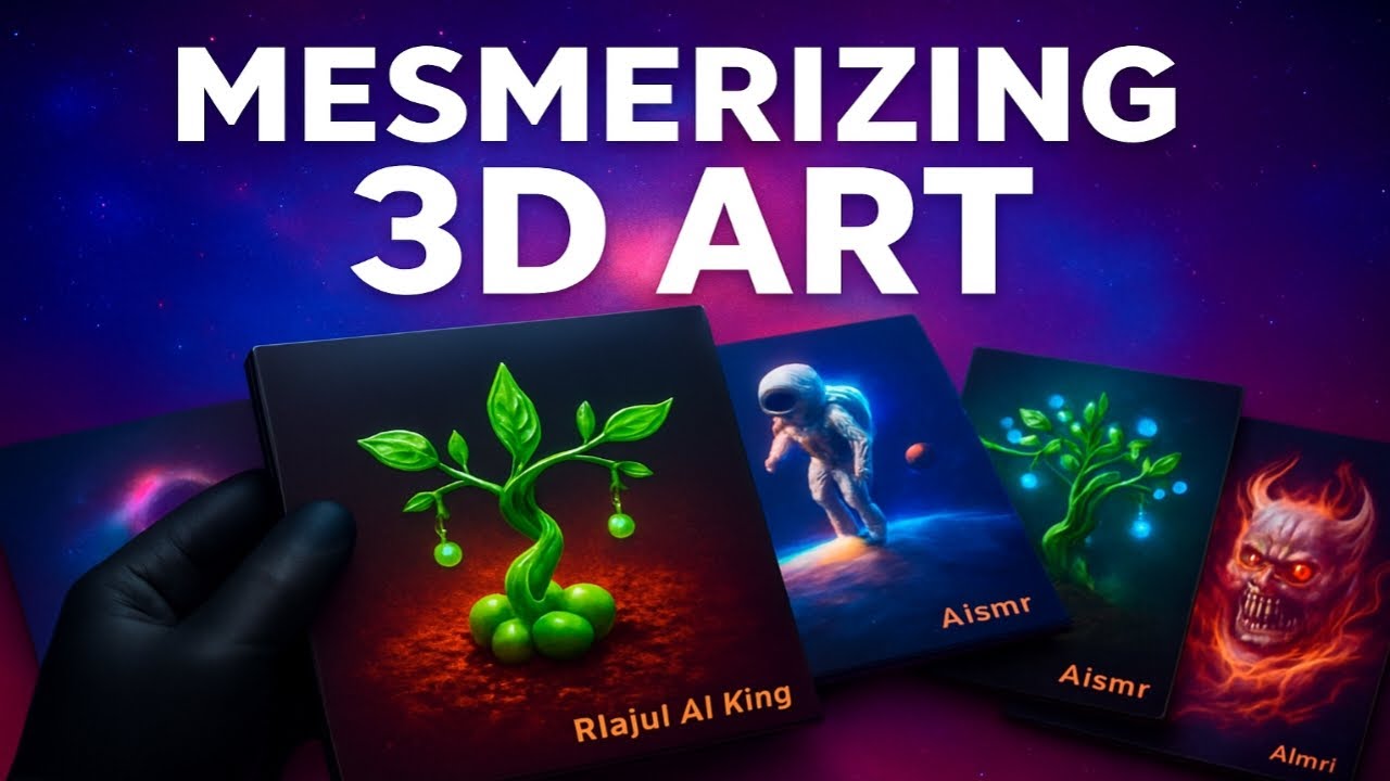 Realistic Paper Cutout 3D Animation | Satisfying ASMR Scraping & Stop Motion Riajul Ai King