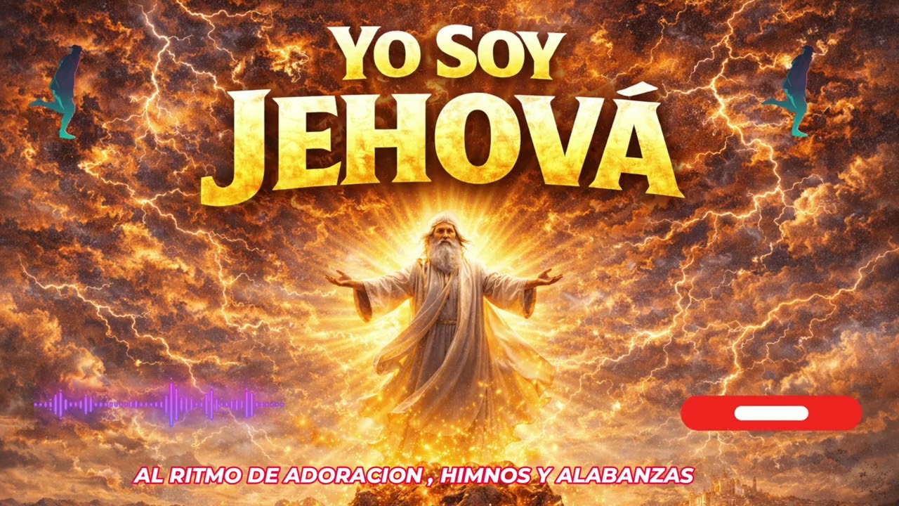YO SOY JEHOVÁ. Al Ritmo de Adoración, Himnos y Alabanzas. #jesus #jesuschrist #rd #fe #fé #music