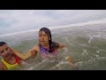 Life Guards Act Quickly To Save Drowning Girl - 1342331