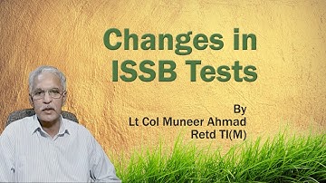 Changes in ISSB Test Procedures - ISSB Preparation