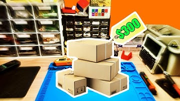 $300+ AliExpress Electronics Haul! Arduinos, Components & Tools Unboxing!