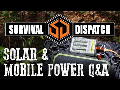 Survival Dispatch Live: Solar and Mobile Power