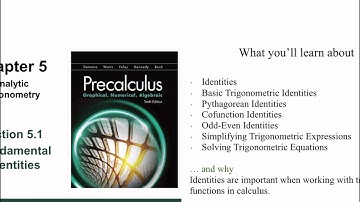 Fundamental Identities (Section 5.1)