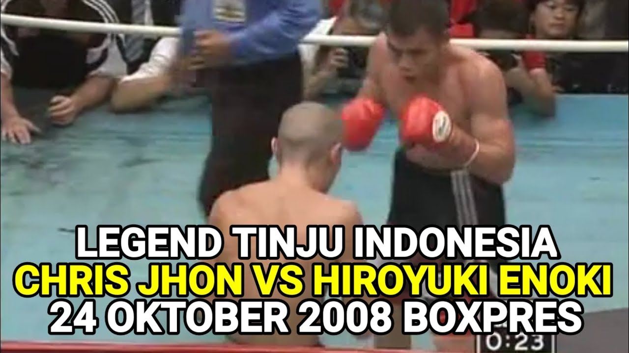 TINJU DUNIA VIRAL CHRIS JHON VS HIROYUKI ENOKI, FULL FIGHT DI JEPANG 2008