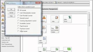 Peachtree Tutorial Posting/Unposting Sage Training Lesson 13.2
