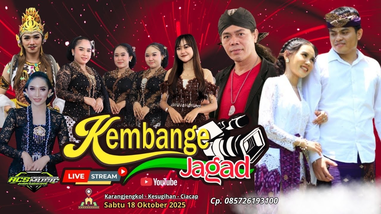 LIVE MALAM  CAMPURSARI KEMBANGE JAGAD, KARANGJENGKOL - KESUGIHAN - CILACAP. SABTU, 18 OKTOBER 2025