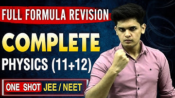 Complete PHYSICS Formula revision🔥| Ab Physics ka dar khatam⚠️| JEE/NEET