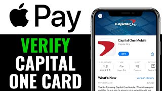 How To Verify Capital One Card For Apple Pay 2025 Quick Easy