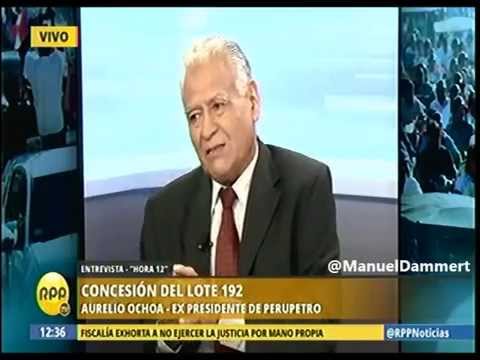 Entrevista a Aurelio Ochoa, expresidente de Perupetro, en RPP