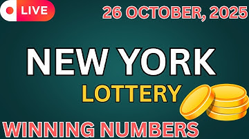 New York Midday Lottery Results For - 26 Oct, 2025 - Numbers - Win 4 - Take 5 - NY Lotto - Powerball