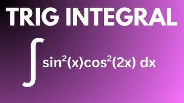 How to Integrate sin^2(x)cos^2(2x) Using Trig Identities (Step-by-Step)