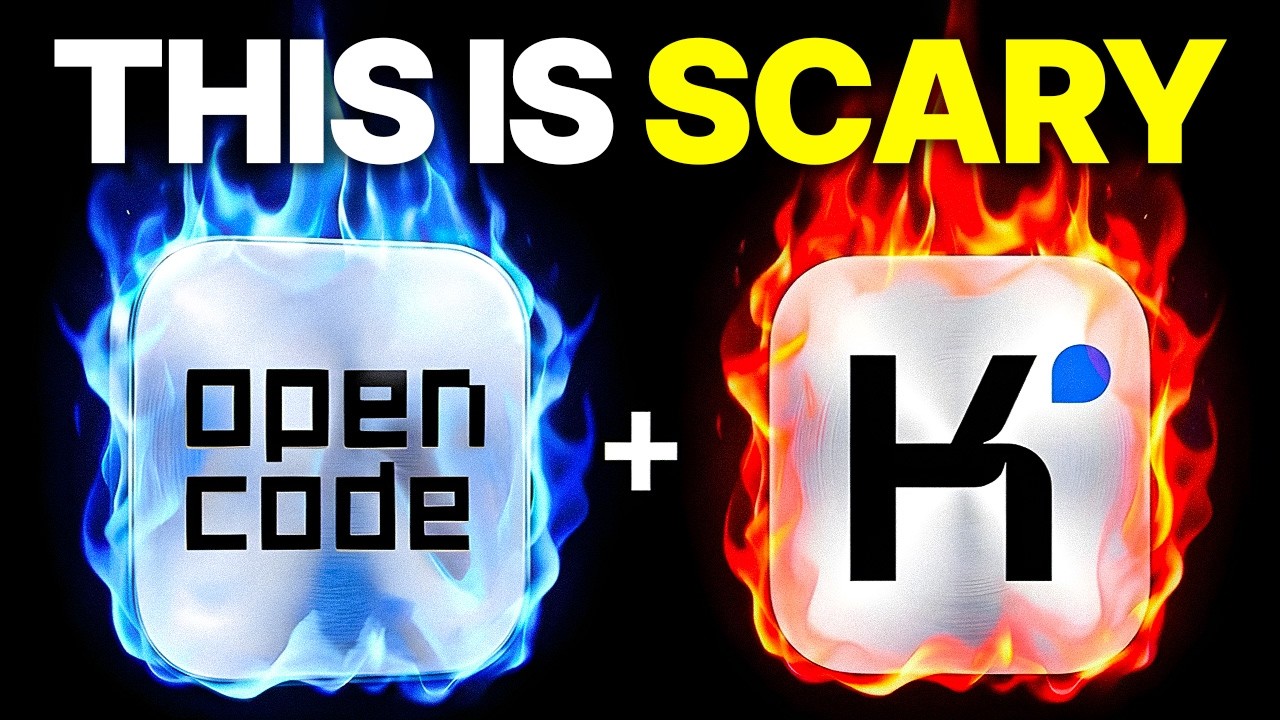 KIMI 2.6 + OpenCode Is INSANE! 🤯