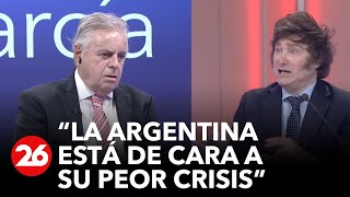 lamirada-javier-milei-la-argentina-esta-de-cara-a-su-peor-crisis