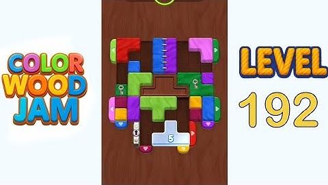 Color Wood Jam Level 192 Walkthrough Solution
