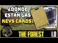 The Forest 1.0 | ¿Donde están la Key Card y Key Card Dorada? | GUIA #11