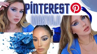 Pinterestten Makyaj Seçtim | Mavi Smokey Makyaj  #pinterest #makyaj #makyajvideosu