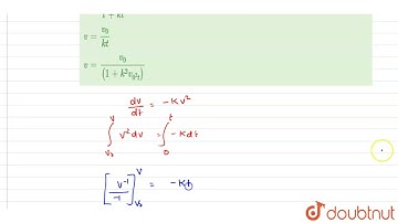 A particle moving in the positive x-direction has initial velocity v_(0). The particle undergoes...