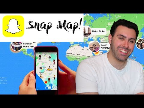 Snapchat: Snap Map- How To Use: View Stories ANYWHERE!