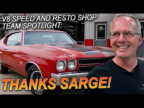 🇺🇸 From a 1970 Chevelle SS 396 to the USAF C130 to the V8 Speed and Resto Shop - Thank You "Sarge!"