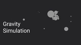 Famous 2D Gravity Simulation Wealth