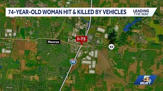 OSHP: Woman killed after being struck by oncoming traffic on I-75 in Warren County
