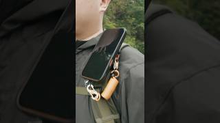 When hiking, climbing, or moving outdoors, your phone should stay where it actually makes sense.