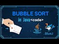 Bubble Sort in Java | Bluej | programming | class 9 | class 10 | class 11 | class 12 | icse | isc