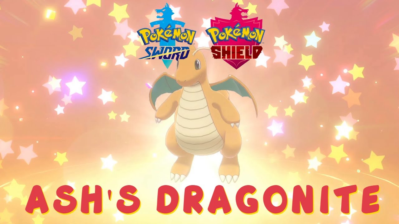 Pokemon Sword And Shield Code: Ash Dragonite (OLD) - YouTube